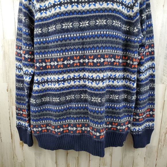 American Eagle Mens Crew Neck Sweater XL Blue - Picture 3 of 5